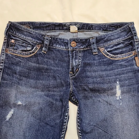 Women's Silver Jeans - Picture 2 of 8